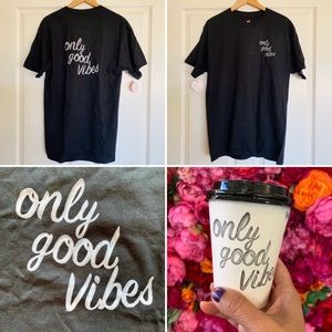 NWT🏷TWO Good Vibes T-shirts from Malibu